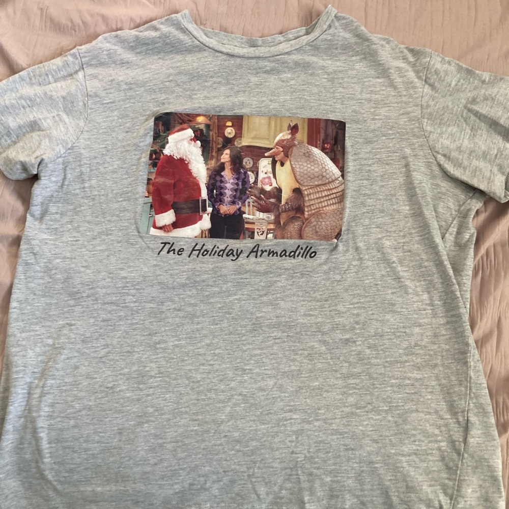 Holiday armadillo T-shirt